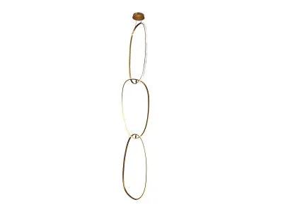 gold hanging pendant