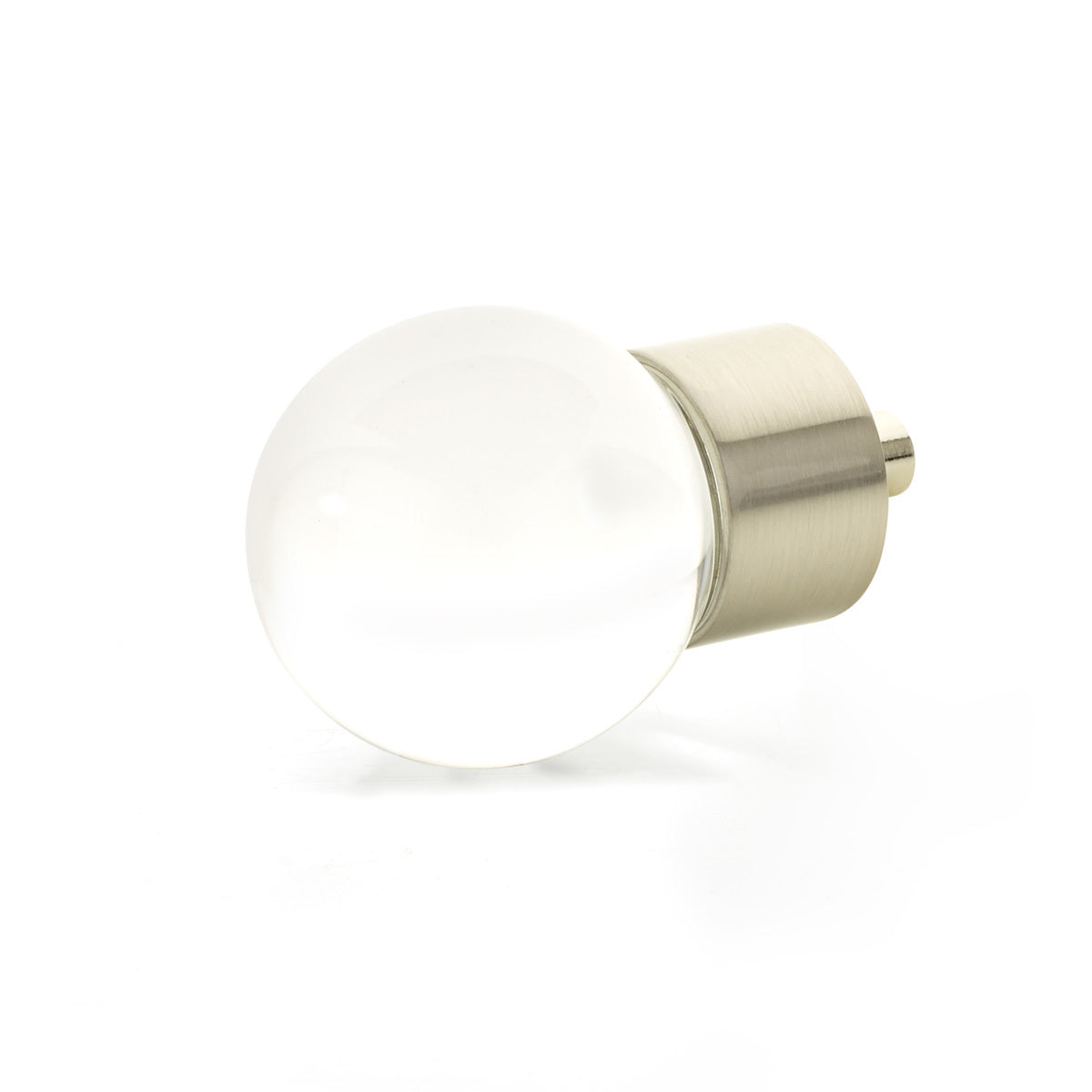satin nickel cabinet knob