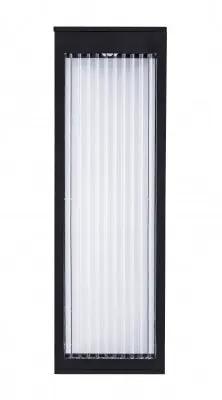 black LED wall sconce