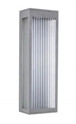 silver LED wall sconce