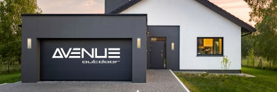 silver LED wall sconce