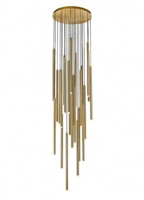 antique brass hanging chandelier