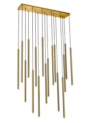 antique brass hanging chandelier