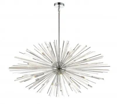 chrome hanging chandelier