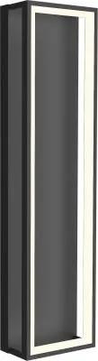black wall sconce