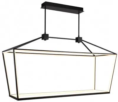 black chandelier