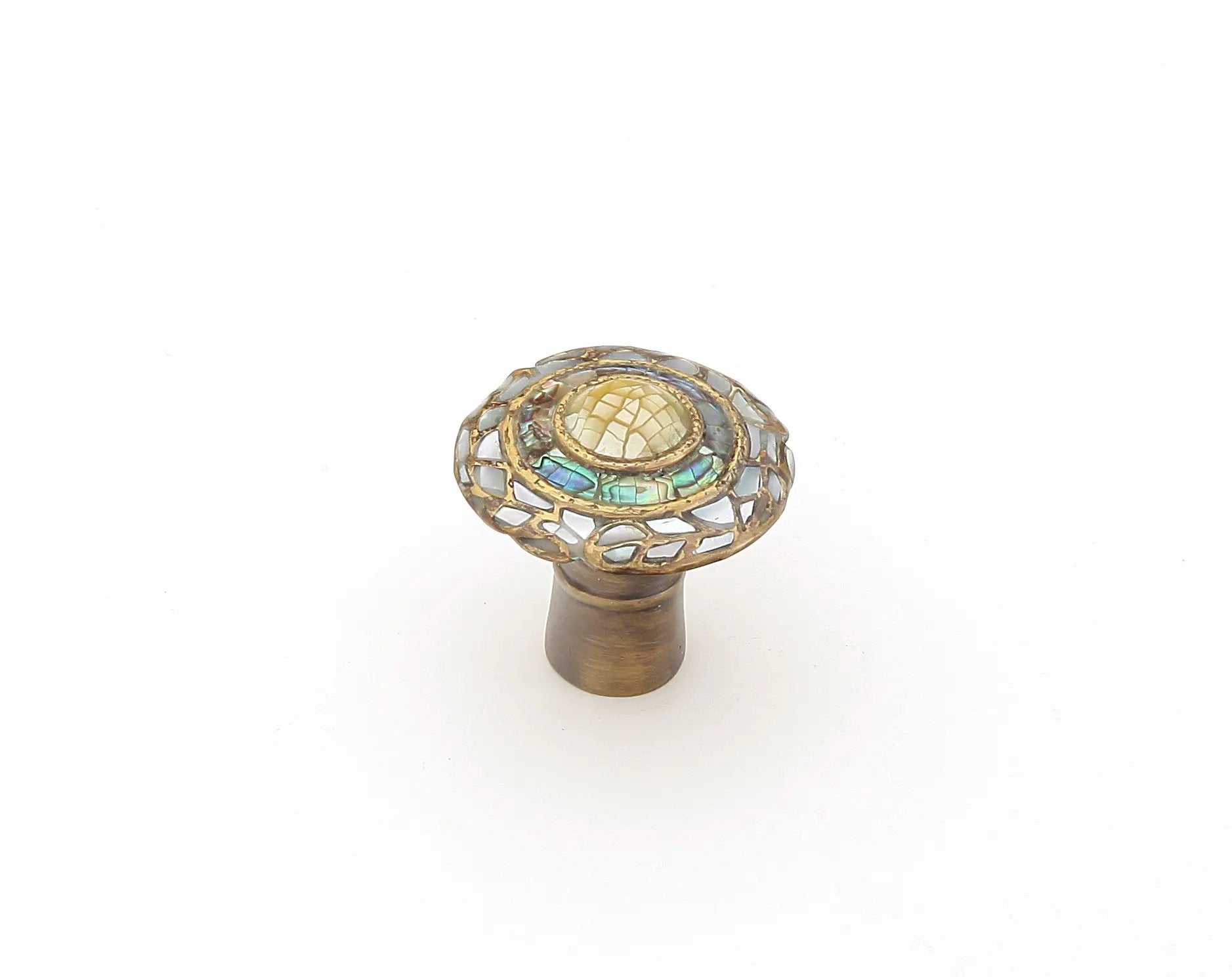 aged dover cabinet knob