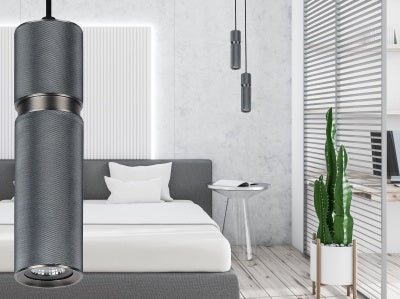 dark grey cicada pendant