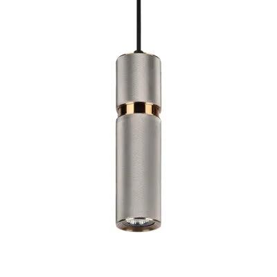 light grey cicada pendant