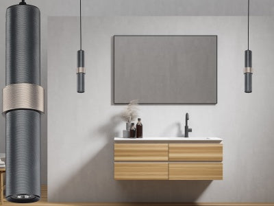 dark grey cicada pendant