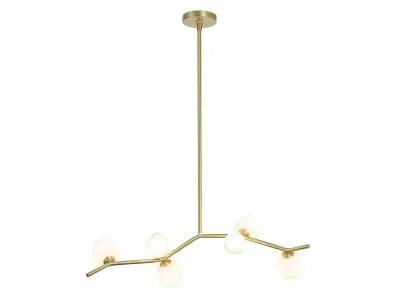 Avenue Lighting Hampton Six Light Chandelier by Avenue Lighting