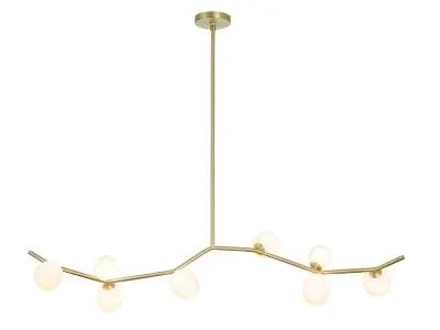 Avenue Lighting Hampton Eight Light Chandelier by Avenue Lighting