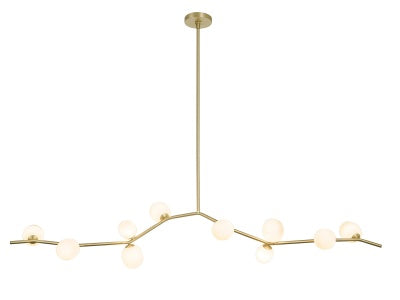 Avenue Lighting Hampton Ten Light Chandelier