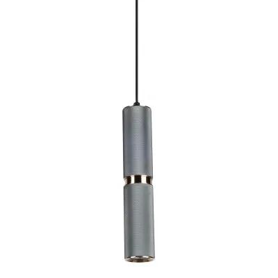 light grey cicada pendant