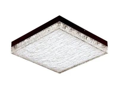 black flushmount sconce