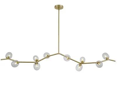 clear chandelier