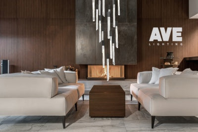 black flushmount pendant