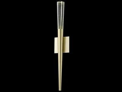 chrome wall sconce