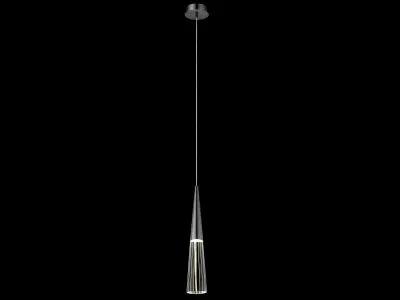gunmetal pendant