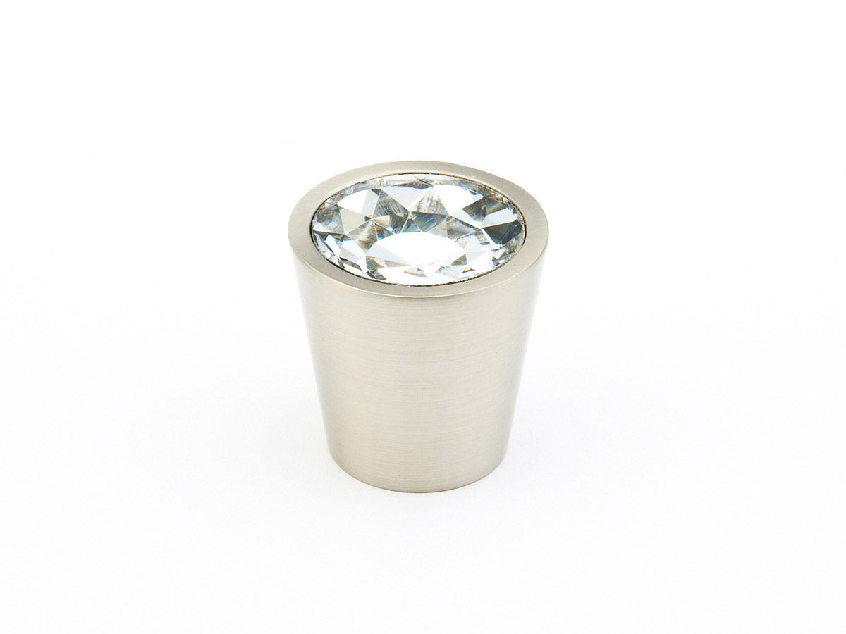 satin nickel cabinet knob