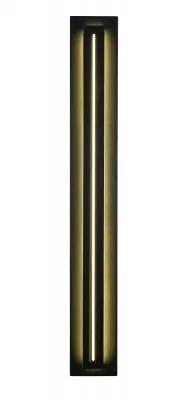 black LED wall sconce