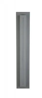 silver LED wall sconce