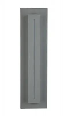 silver LED wall sconce