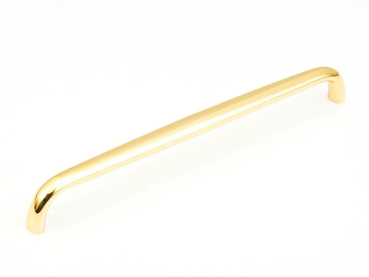 polished brass appliance pull