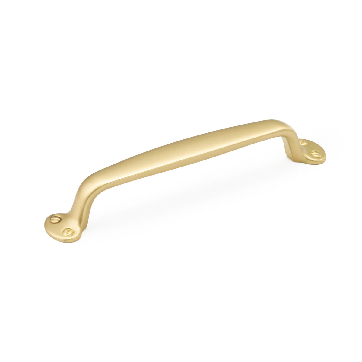 satin brass cabinet pull