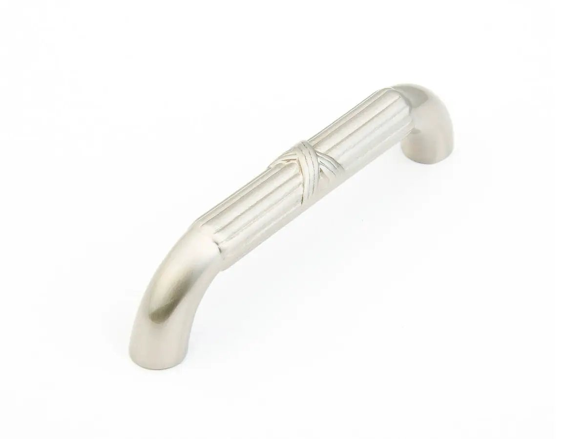 satin nickel cabinet pull