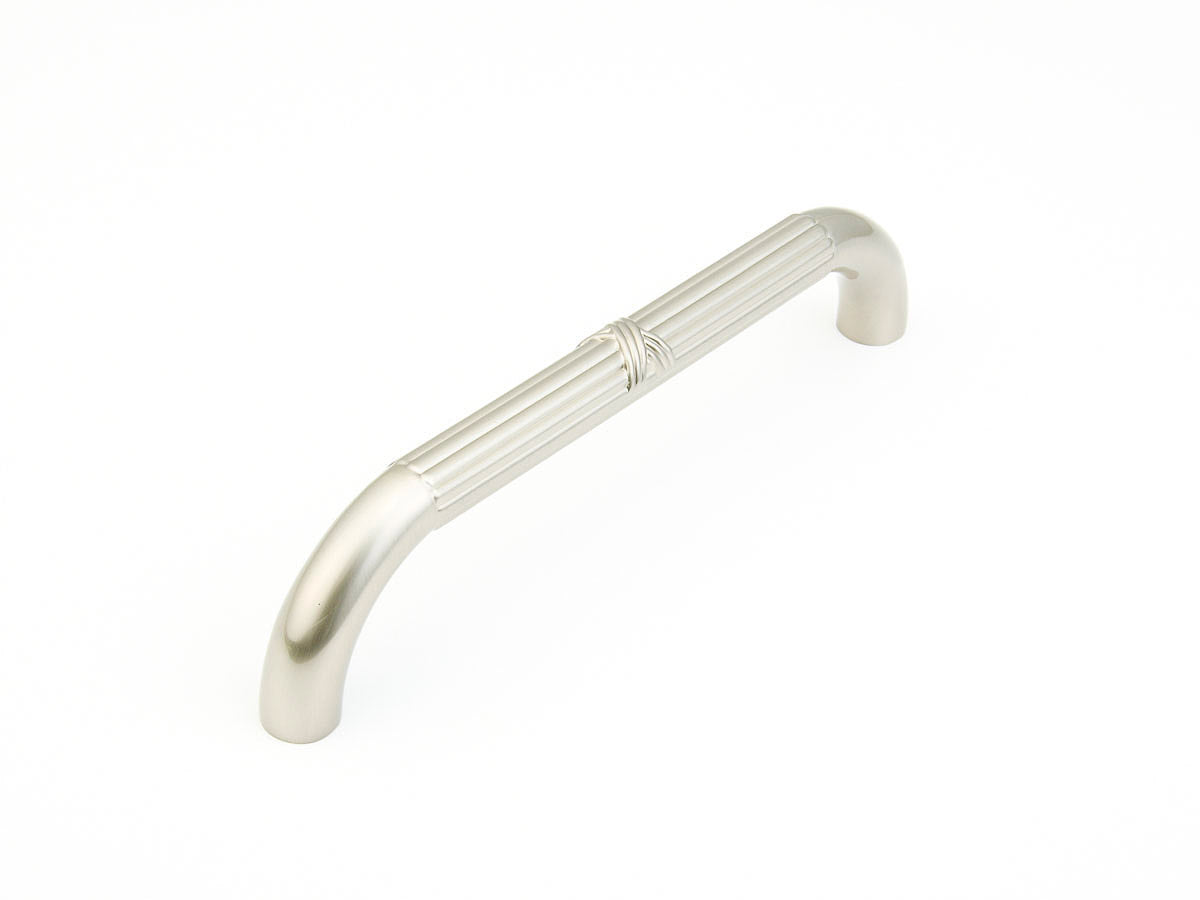 satin nickel appliance pull