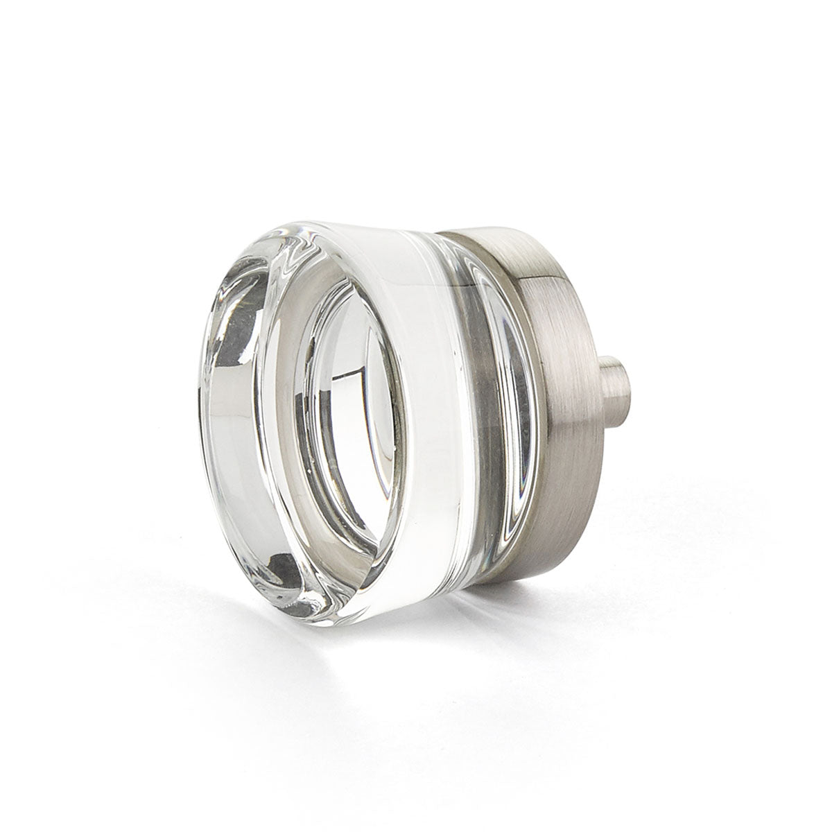 satin nickel cabinet knob