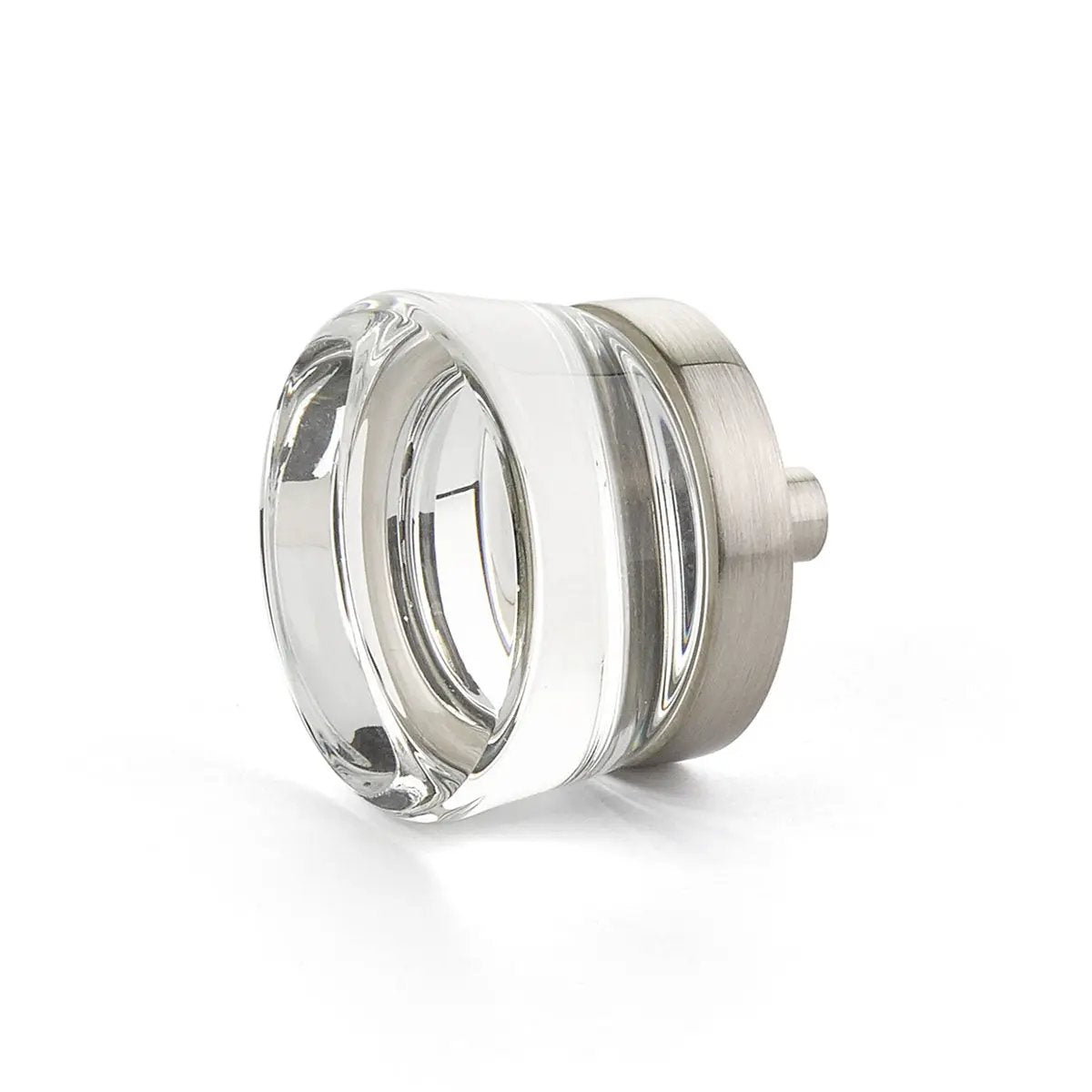 satin nickel cabinet knob
