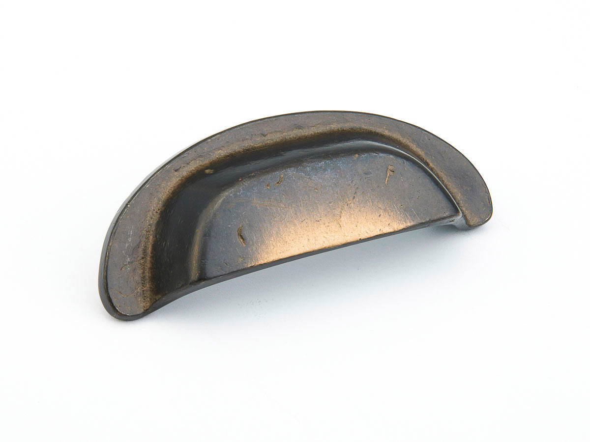 antique bronze cup pull