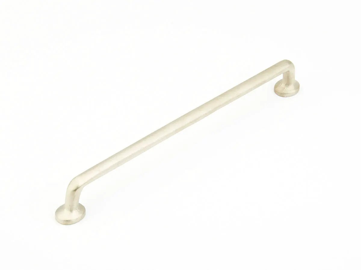 antique silver appliance pull