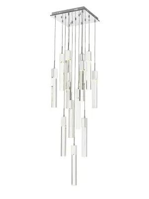 chrome flushmount pendant