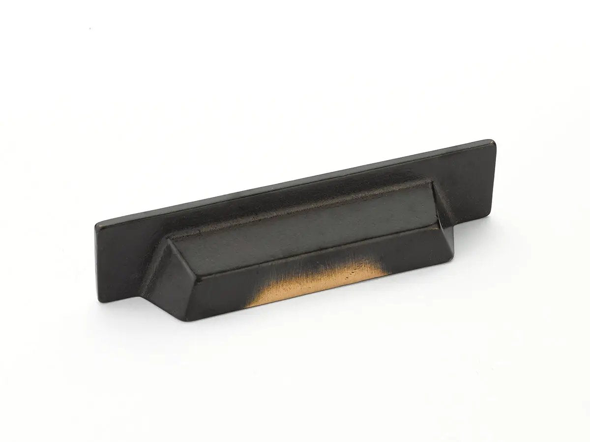 ancient bronze cabinet cup pull
