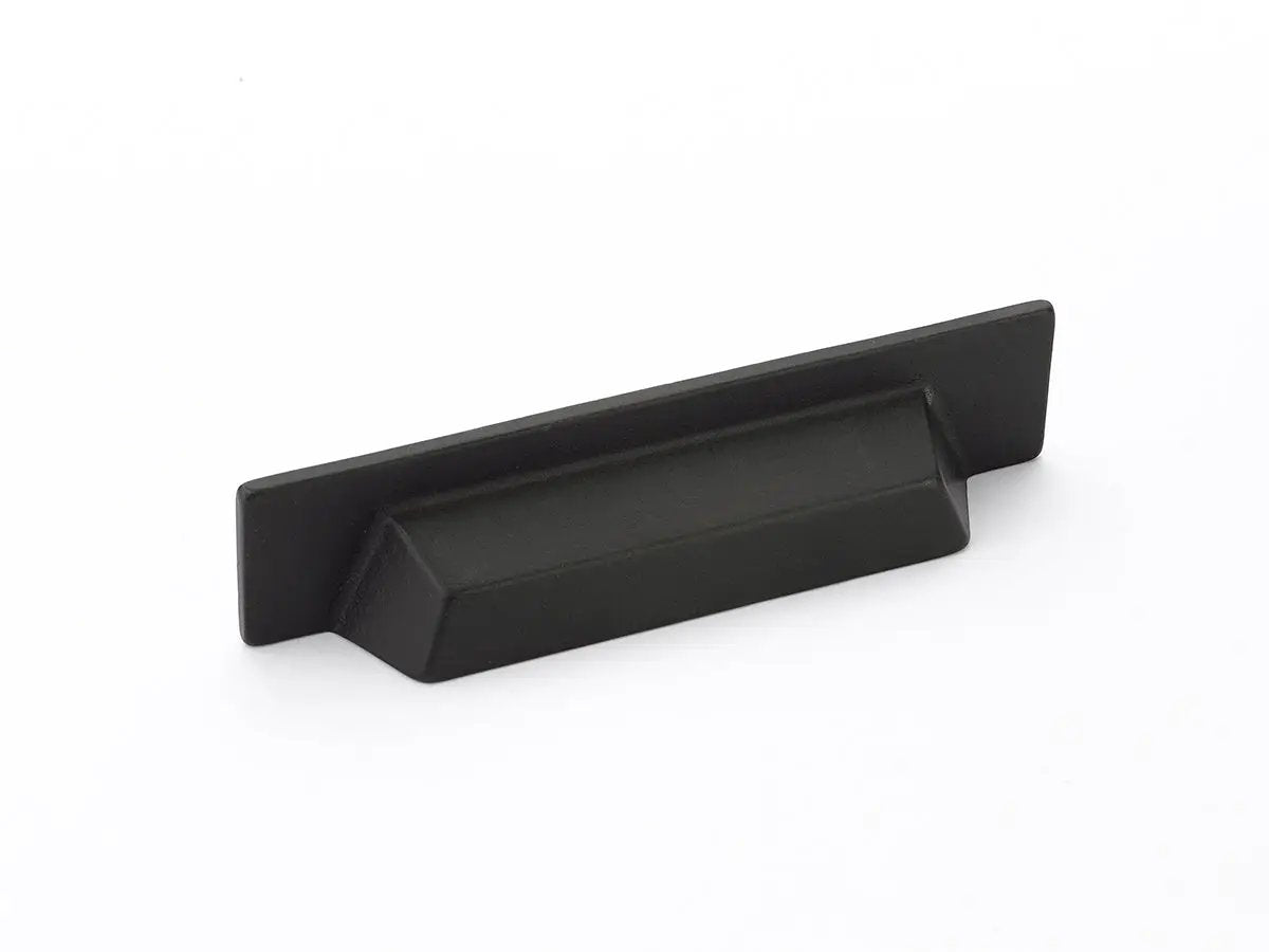 black bronze cabinet cup pull
