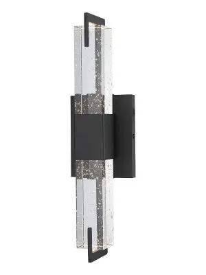 black wall sconce