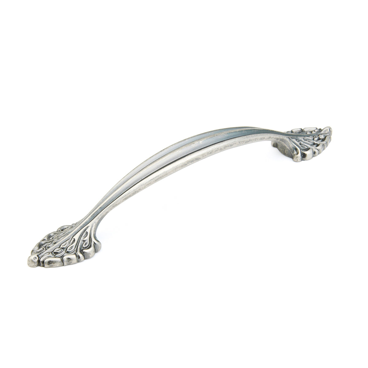 corinthian silver cabinet pull