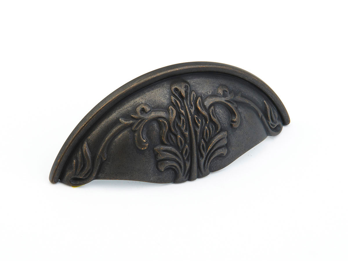 ancient bronze cabinet cup pull