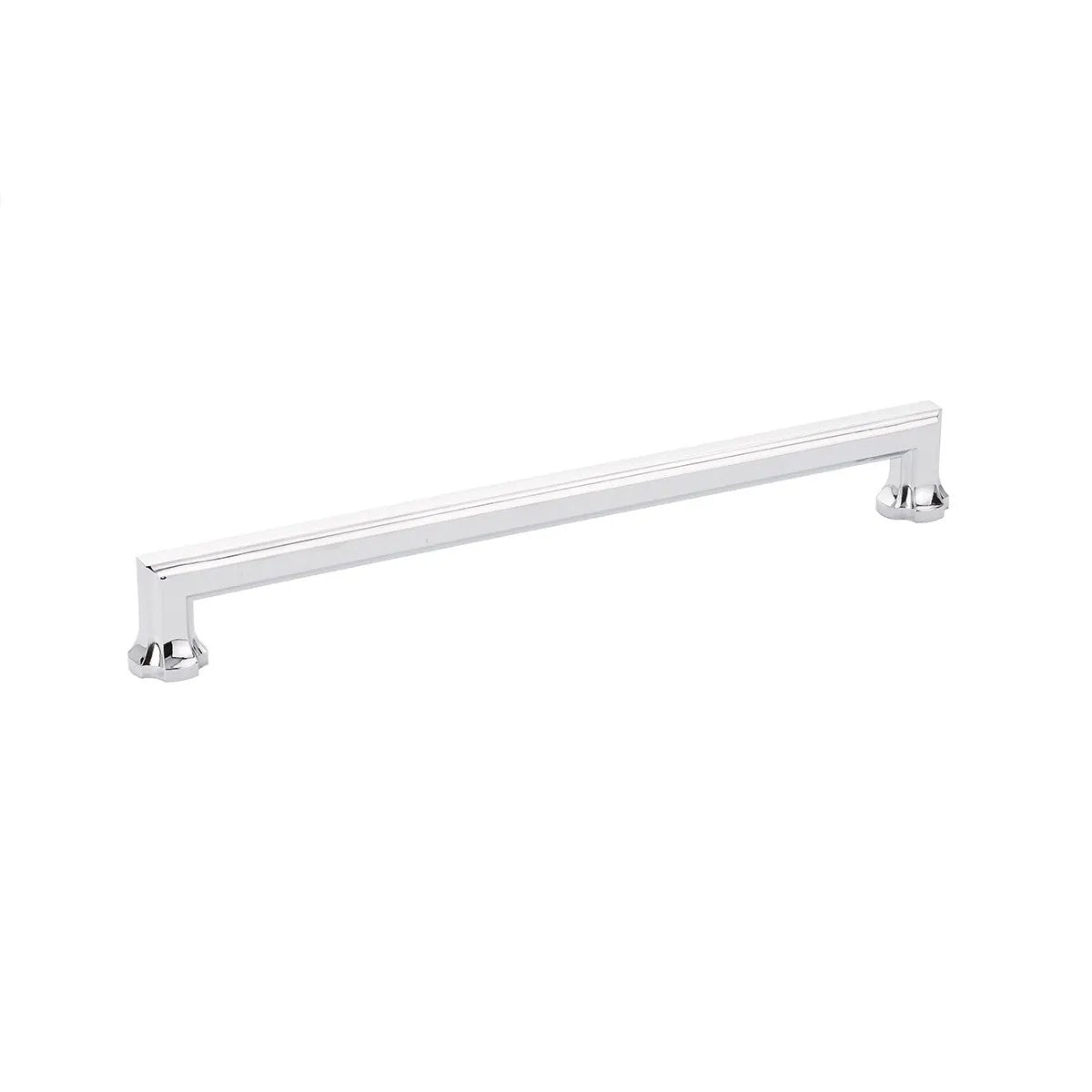 polished chrome appliance pull