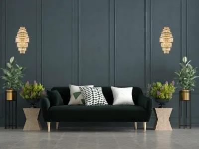 antique brass wall sconce