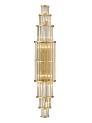 antique brass wall sconce