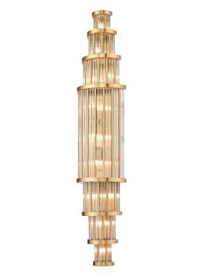 antique brass wall sconce