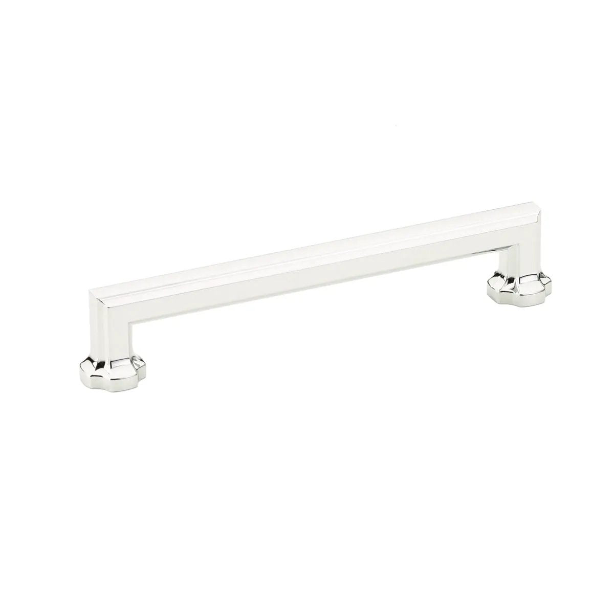 polished chrome cabinet pull