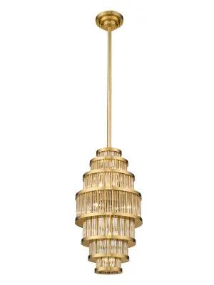 antique brass pendant