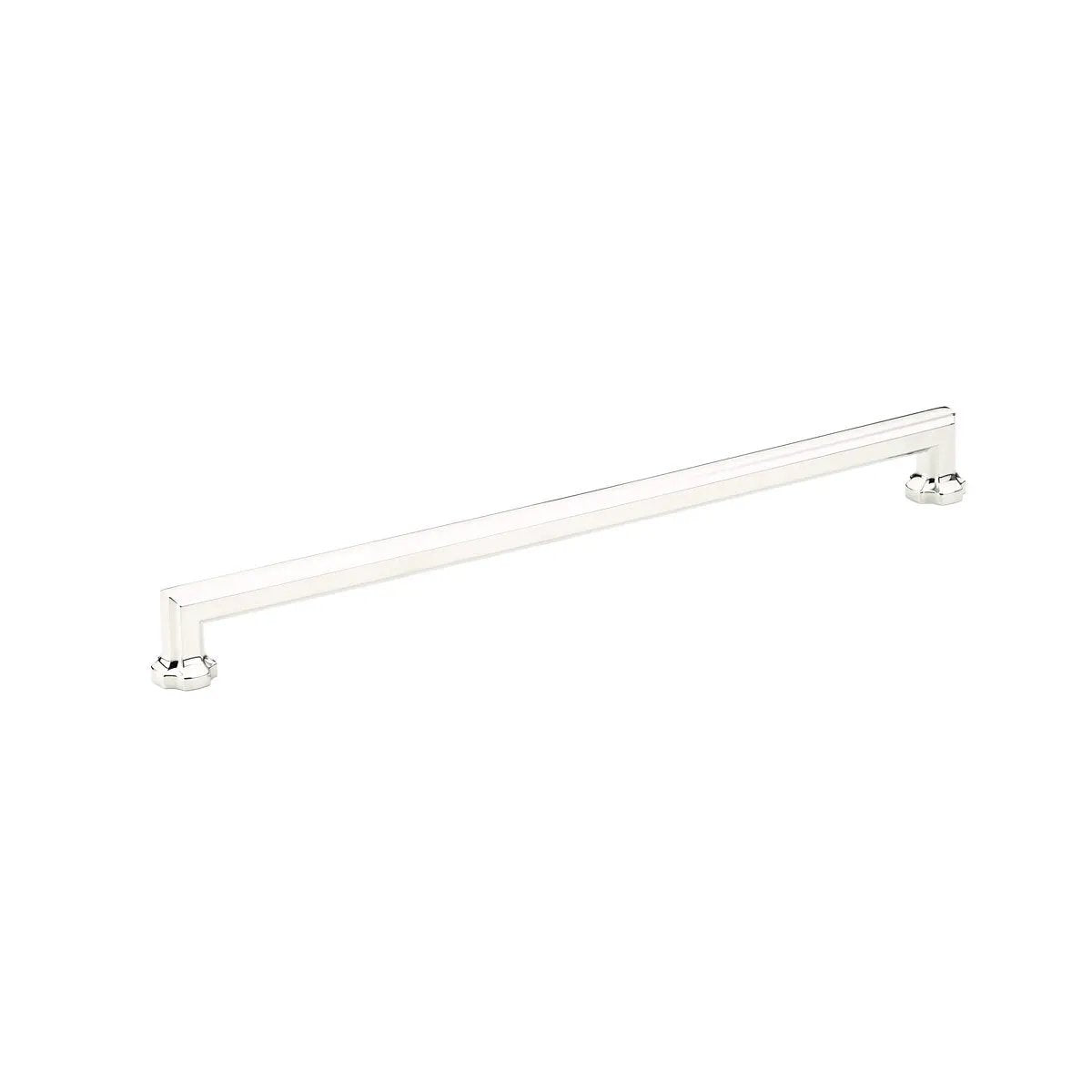 polished chrome cabinet pull