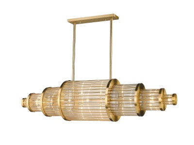 antique brass hanging chandelier