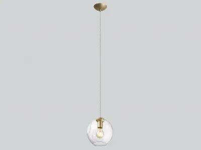 brushed brass pendant